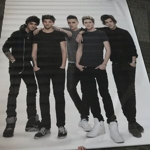 RARE Life Size One Direction Poster